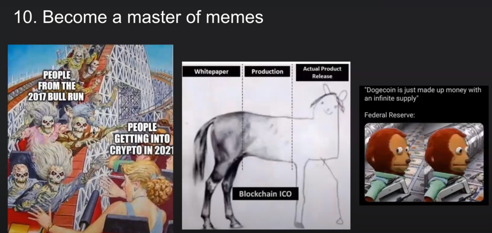 Blockchain meme